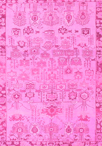 Abstract Pink Modern Rug, abs1220pnk