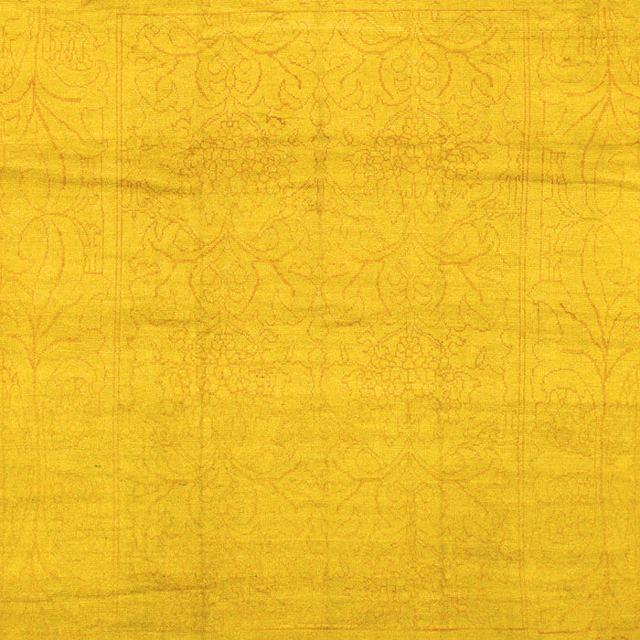 Abstract Yellow Modern Rug, abs1221yw