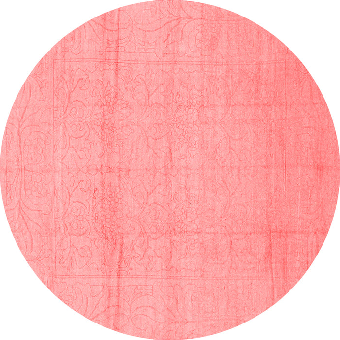 Machine Washable Abstract Red Modern Rug, wshabs1221red