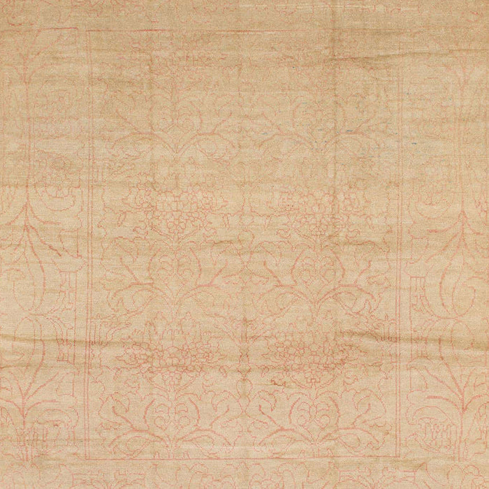 Machine Washable Abstract Yellow Rug, wshabs1221