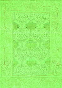 Oriental Green Traditional Rug, abs1222grn