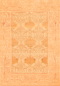 Oriental Orange Traditional Rug, abs1222org