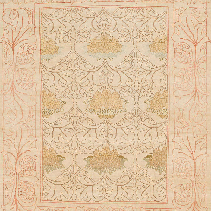 Machine Washable Abstract Brown Gold Rug, wshabs1222