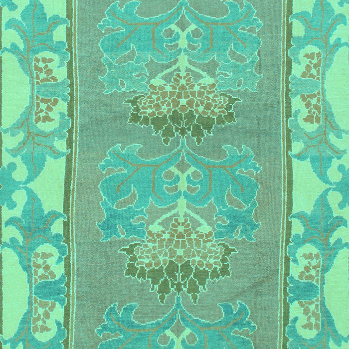 Abstract Turquoise Modern Rug, abs1223turq