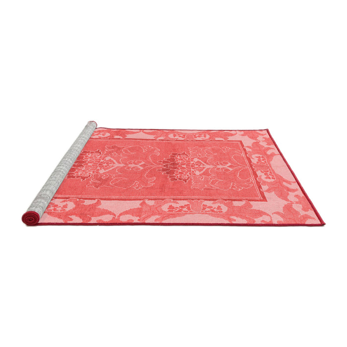 Modern Red Washable Rugs