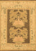 Abstract Brown Modern Rug, abs1224brn