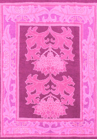 Abstract Pink Modern Rug, abs1224pnk