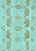 Abstract Light Blue Modern Rug, abs1225lblu