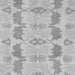 Square Machine Washable Abstract Gray Modern Rug, wshabs1225gry