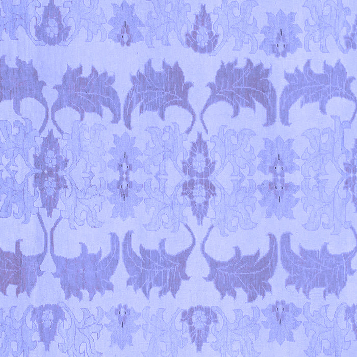 Square Abstract Blue Modern Rug, abs1225blu