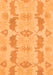 Abstract Orange Modern Rug, abs1225org