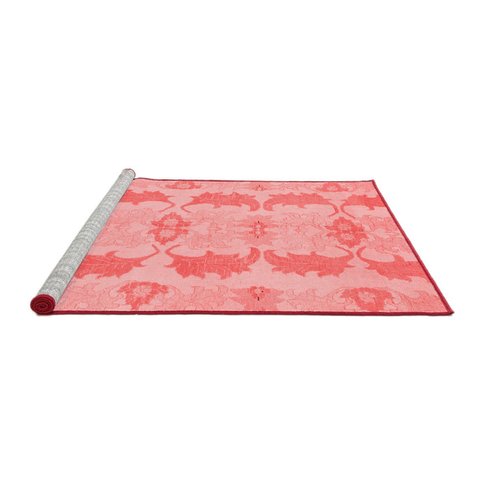 Modern Red Washable Rugs