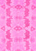 Machine Washable Abstract Pink Modern Rug, wshabs1225pnk