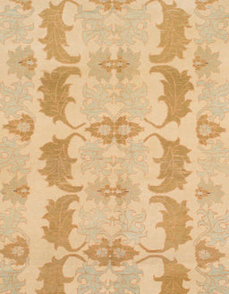 Abstract Yellow Modern Rug, abs1225