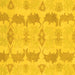 Square Abstract Yellow Modern Rug, abs1225yw