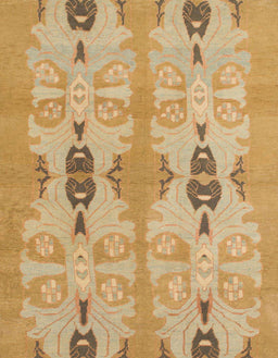 Abstract Orange Modern Rug, abs1226