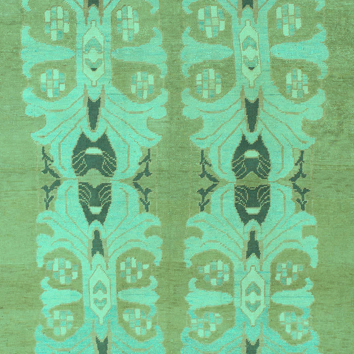 Machine Washable Abstract Turquoise Modern Area Rugs, wshabs1226turq
