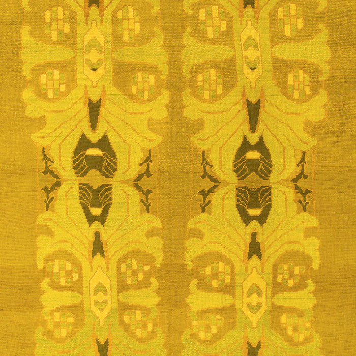 Abstract Yellow Modern Rug, abs1226yw