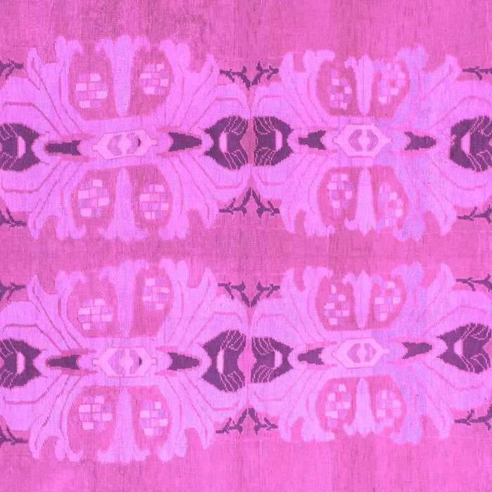Square Machine Washable Abstract Purple Modern Area Rugs, wshabs1226pur