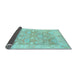 Sideview of Abstract Light Blue Modern Rug, abs1227lblu