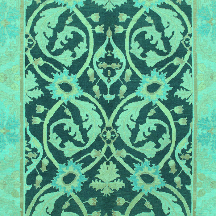 Abstract Turquoise Modern Rug, abs1228turq