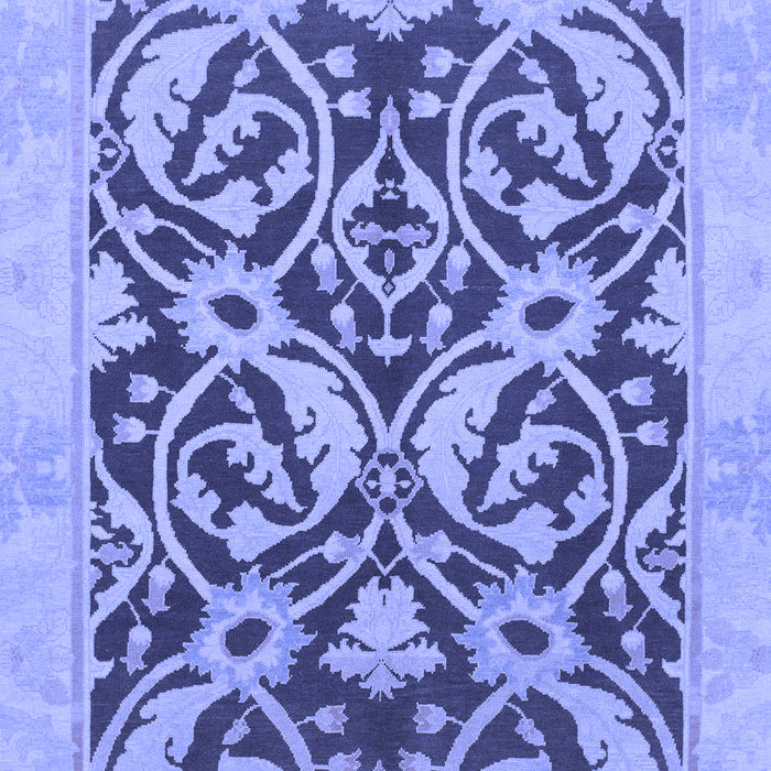 Abstract Blue Modern Rug, abs1228blu