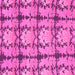 Square Abstract Pink Modern Rug, abs1229pnk