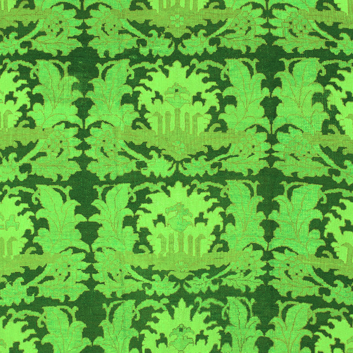 Abstract Green Modern Rug, abs1229grn