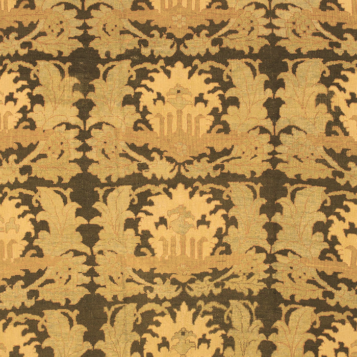 Machine Washable Abstract Brown Modern Rug, wshabs1229brn