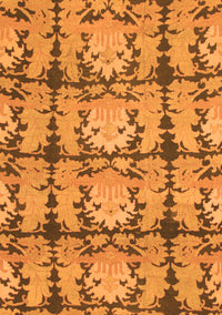 Abstract Orange Modern Rug, abs1229org