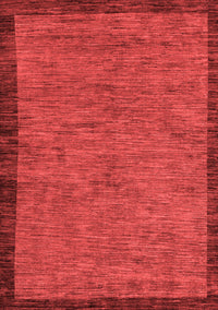 Abstract Red Modern Rug, abs122red