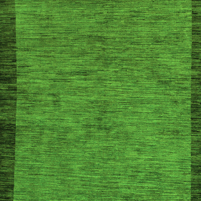 Machine Washable Abstract Green Modern Area Rugs, wshabs122grn