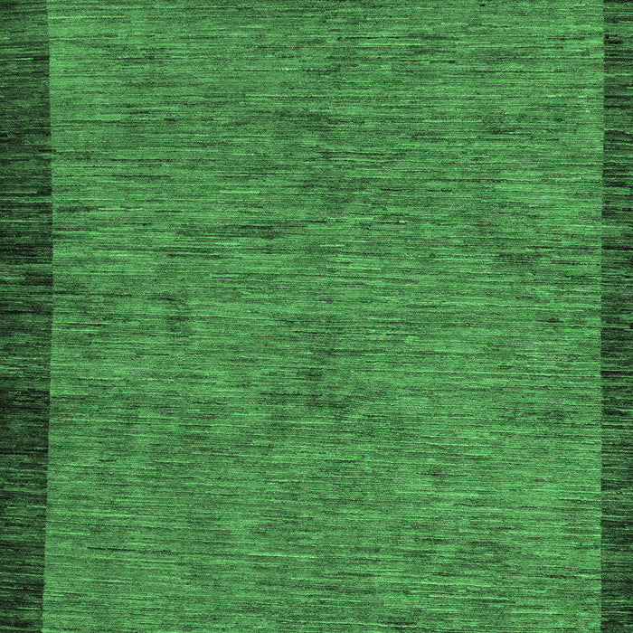 Abstract Emerald Green Modern Rug, abs122emgrn