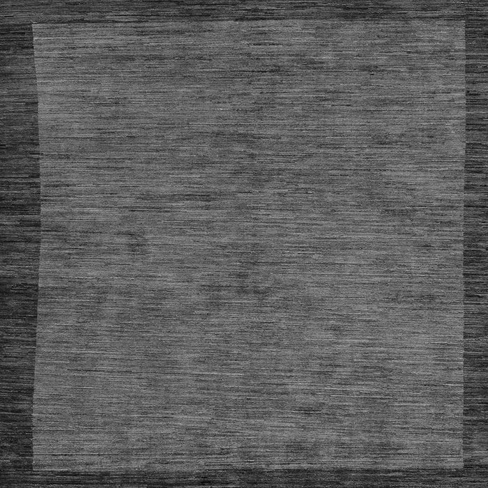 Square Abstract Gray Modern Rug, abs122gry