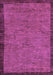 Machine Washable Abstract Purple Modern Area Rugs, wshabs122pur