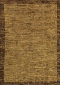 Abstract Brown Modern Rug, abs122brn