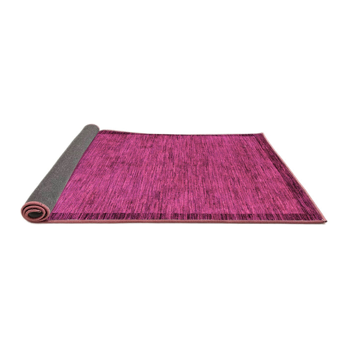 Sideview of Abstract Pink Modern Rug, abs122pnk