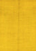 Machine Washable Abstract Yellow Modern Rug, wshabs1230yw