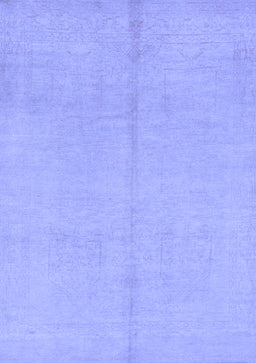 Abstract Blue Modern Rug, abs1230blu