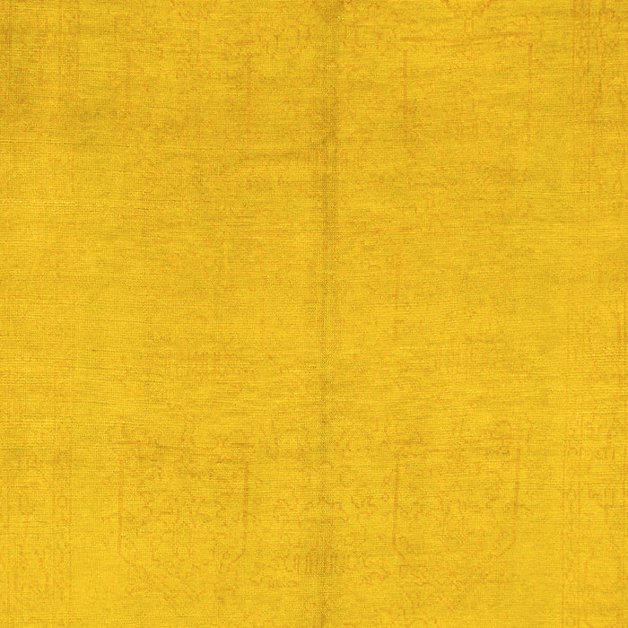 Abstract Yellow Modern Rug, abs1230yw