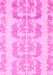 Abstract Pink Modern Rug, abs1231pnk