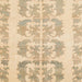 Square Abstract Brown Gold Modern Rug, abs1231