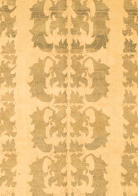 Abstract Brown Modern Rug, abs1231brn