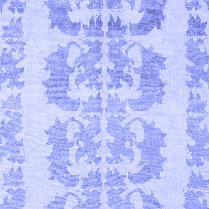 Machine Washable Abstract Blue Modern Rug, wshabs1231blu