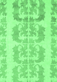 Abstract Emerald Green Modern Rug, abs1231emgrn