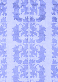 Abstract Blue Modern Rug, abs1231blu