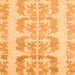 Square Abstract Orange Modern Rug, abs1231org