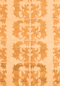 Abstract Orange Modern Rug, abs1231org