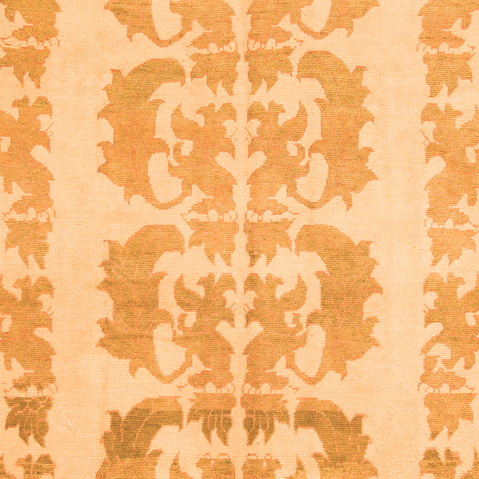 Abstract Orange Modern Rug, abs1231org