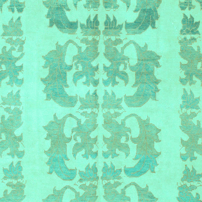 Abstract Turquoise Modern Rug, abs1231turq